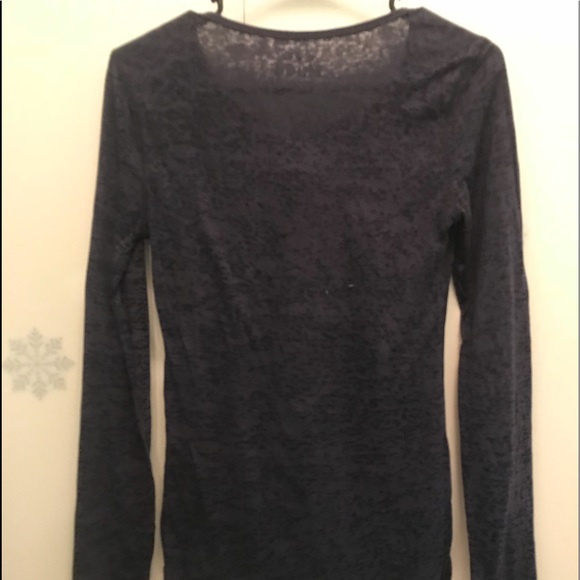 Sheer Long Sleeve Top - Picture 2 of 3